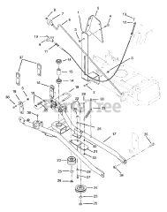 Ariens 834035 - Ariens 40" Sno-Thro Attachment (SN: 000101 - 000119)