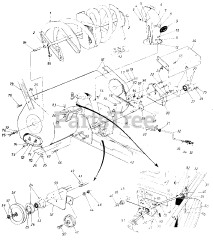 MTD 196-930-000 - MTD 40" Snow Thrower Attachment (1986)