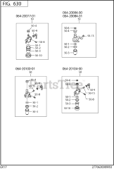 Subaru Robin EX170D20141 (EX17) - Subaru Robin Engine 630 Fuel &amp; Lubricant