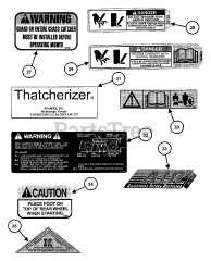 Snapper EFRP 216516TV (7084422) - Snapper 21" Walk-Behind Mower, 6.5hp Decals (Part 4)