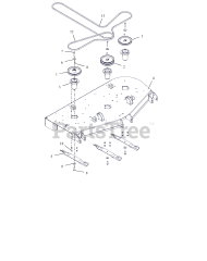 Gravely 991264 (Pro-Turn ZX 60) - Gravely Pro-Turn 60" Zero-Turn Mower, Kawasaki FX (SN: 000101 & Above) Deck Belts Blades and Spindles - 60"