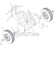 Ariens 917030 - Ariens 22-Ton Log Splitter, 174cc Subaru (SN: 012000 - 013999)