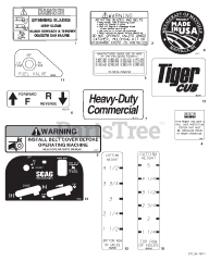 Scag STC48V-23CV - Scag Tiger Cub 48" Zero-Turn Mower, 23hp Kohler (SN: D6800001 - D6899999)