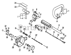 Lesco LST-2100 - Lesco String Trimmer (SN: 001001 - 003000)