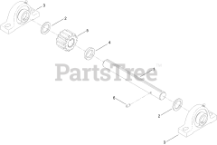 Toro 68018 C (MM-850E-S) - Toro Mortar Mixer (SN: 313000001 - 313999999) (2013) Pinion Assembly No. ST32354