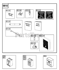 General Electric 076064-01 - GE 60kW Liquid Cooled Home Standby Generator Circuit Breaker, Manuals and Accessories (80014469)