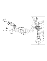 MTD 478-SUC - MTD Engine 478-SUC Carburetor