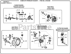 Homelite UT-80953 E (090079217) - Homelite Pressure Washer