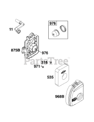 Briggs & Stratton 9P702-0248-F1 - Briggs & Stratton Vertical Engine