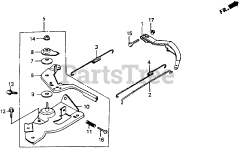 Honda WD20 X C (GX110) - Honda Water Pump, Made in Japan (SN: GX110-1000001 - GX110-9999999) CONTROL