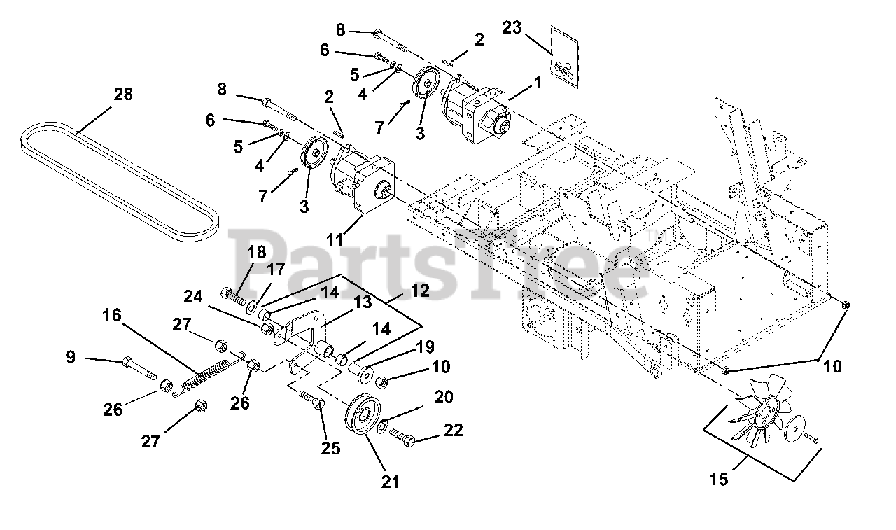 Gravely 992075 (PM 260Z) Gravely ProMaster 60" ZeroTurn Mower, 27hp