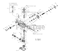 Ariens 01588900 - Ariens ZT Hydro-Gear Transmission