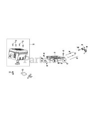 MTD 31AS2T5E704 - MTD Gold Snow Thrower (2013) 270-JU-12 Muffler