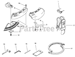 Echo SRM-2305 - Echo String Trimmer (SN: S25220001001 - S25220999999)