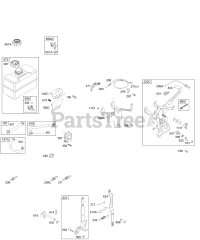 Briggs & Stratton 19K432-0115-01 - Briggs & Stratton Horizontal Engine