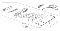 Honda BF2 AM SAB (BAEB) - Honda Outboard Engine, Made in Japan (SN: BAEB-1000002 - BAEB-9999999) TOOLS