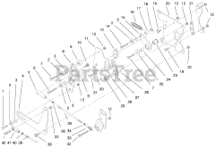 Toro 73470 (518 xi) - Toro Garden Tractor (SN: 089000001 - 089999999) (1998) Smart Turn Rear Assembly