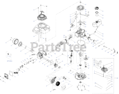 MTD 1T65PT - MTD 140cc Engine 1T65PT General Assembly