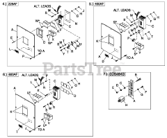 Generac QT10068KNSNA - Generac 100kW Home Standby Generator (SN: 5500181 - 5593197) (2009) Cpl C5 H Contorl CB Connection (0G1238D)