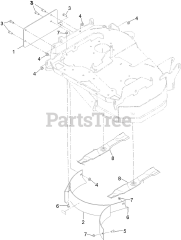 Toro 161-6719 - Toro 36" Mulch Kit