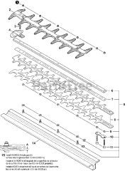 Echo 99944200596 - Echo Articulating Hedge Trimmer Attachment (SN: U02100001001 - U02100999999)