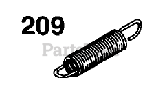 Briggs & Stratton 95902-0122-01 - Briggs & Stratton Vertical Engine Governor Spring