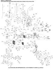 Kohler CH640-3261 - Kohler Command PRO Engine, Basic Version, 20.5hp, 15.3kW 03 Lubrication