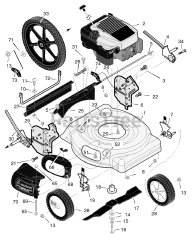 Scotts 204210x8E - Scotts 20" Walk-Behind Mower (2004)
