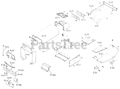 Toro 1-0630 (D-200) - Toro Lawn Tractor (1974) Sheet Metal And Covers (cont-D)
