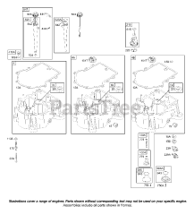 Briggs & Stratton 422707-1261-01 - Briggs & Stratton Vertical Engine