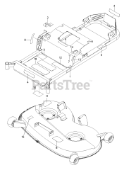 Poulan Pro PP 42 SZ (967947801-00) - Poulan Pro 42" Zero-Turn Mower (2018-09) DECALS