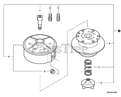 Shindaiwa 78890-40000B (99922201739) - Shindaiwa High Capacity Manual Trimmer Head