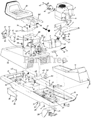 White Outdoor R-86 (138-514-190) - White Outdoor 30" Rear-Engine Riding Mower (1989)
