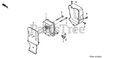Honda UMK431 K1 UNBA (HZAD) - Honda Brush Cutter, Made in Japan (SN: HZAD-2000001 - HZAD-2049999) MUFFLER