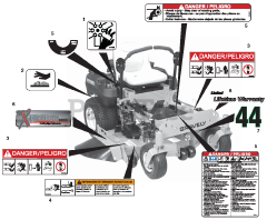 Gravely 991072 (Compact-Pro 44) - Gravely Compact-Pro 44