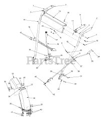 Yard Machines 31A-611D129 - Yard Machines Snow Thrower (2003) (Home Depot)