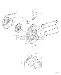 Echo PB-200 - Echo Handheld Blower (SN: P06013001001 - P06013999999)