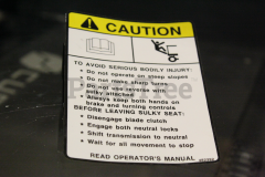 Scag 482392 Decal, Sulky