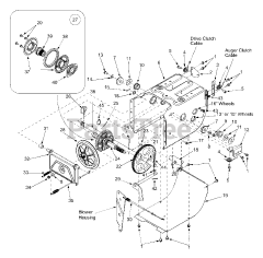 Gardenway 31AE665F118 - Gardenway Snow Thrower (2004) (Sam's Club)