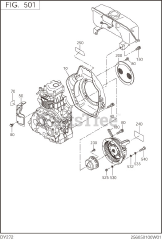 Subaru Robin DY272DS4020 (DY27-2) - Subaru Robin Engine, Diesel 501 Cooling &amp; Starting