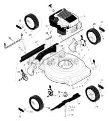 Murray 20405x51D - Murray 20" Walk-Behind Mower (1999)