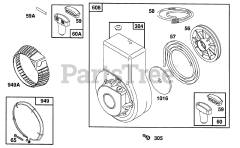 Briggs & Stratton 82332-4003-05 - Briggs & Stratton Horizontal Engine