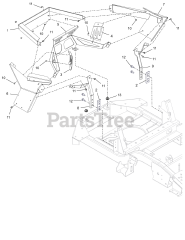 Ariens 991327 - Ariens Apex 52" Zero-Turn Mower, 23hp Kawasaki FR, Rear-Discharge (SN: 120000 - 134999) Engine Guard