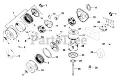 Kohler K301-4796 - Kohler K-Series Engine, Basic Version, 12hp, 9kW Air Intake 1-10-1 (TP-2097)