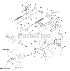 Simplicity 1695419 - Simplicity 36" Tiller Attachment