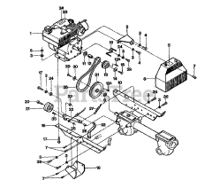Troy-Bilt 5225 S - Troy-Bilt Tuffy Rear-Tine Tiller (SN: X0001000 - X0012159)