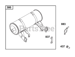 Briggs & Stratton 385447-0405-G1 - Briggs & Stratton Horizontal Engine