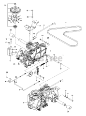 Poulan Pro PP 42 SZ (967947801-00) - Poulan Pro 42" Zero-Turn Mower (2018-09)