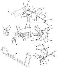 Toro 87-36TL01 - Toro 36" Tiller Attachment (1978)