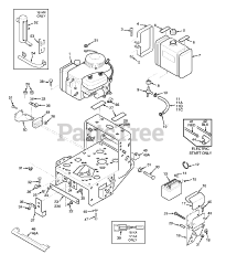 Scag SWZ-17KA - Scag Walk-Behind Mower, 17hp Kawasaki (SN: 9150001 - 9159999) Engine Deck